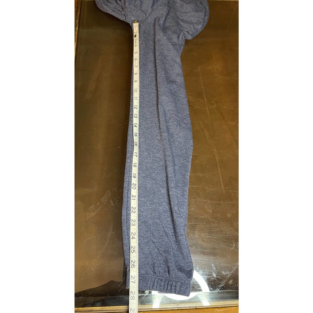 Wasabi & Mint Jumpsuit SZ S Gray Soft Knit Sleeveless Casual Jogger Pockets - Picture 8 of 9